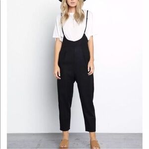 Grade & Gather Black Jumpsuit